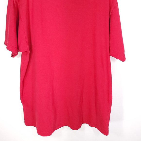 Disney Pooh 100 Acre Collection T-Shirt Women's XL Red Embroidered Pooh Tigger - Picture 8 of 11